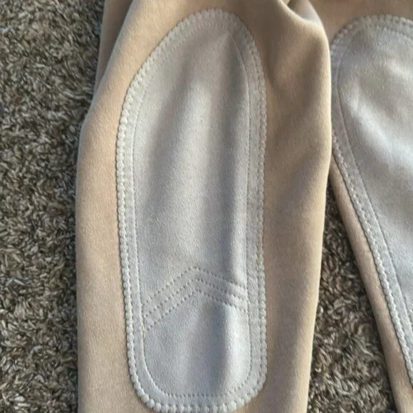 Elation Women’s Size 28R Tan Knee Patch Horseback Riding BreechesB17 - Picture 6 of 11